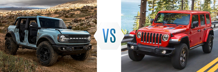 2021 Ford Bronco Vs Jeep Wrangler