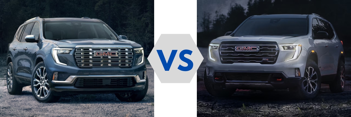 2025 GMC Acadia vs 2024 GMC Acadia