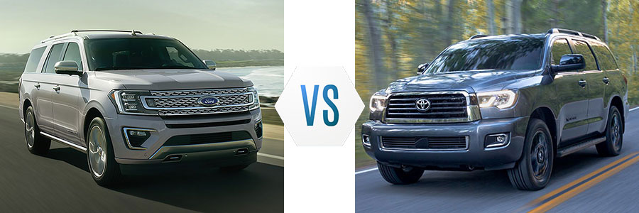 2019 Ford Expedition vs Toyota Sequoia