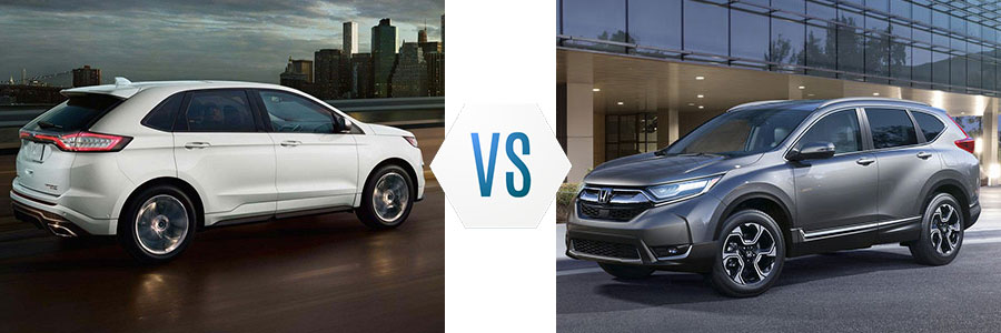 2018 Ford Edge vs Honda CR-V