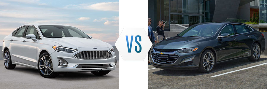 2019 Ford Fusion vs Chevrolet Malibu