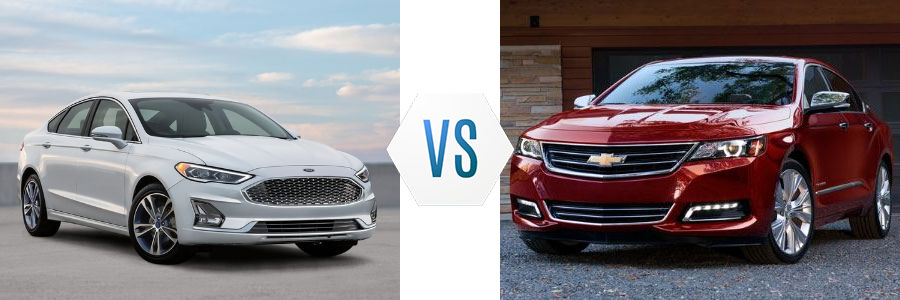 2020 Ford Fusion vs Chevrolet Impala