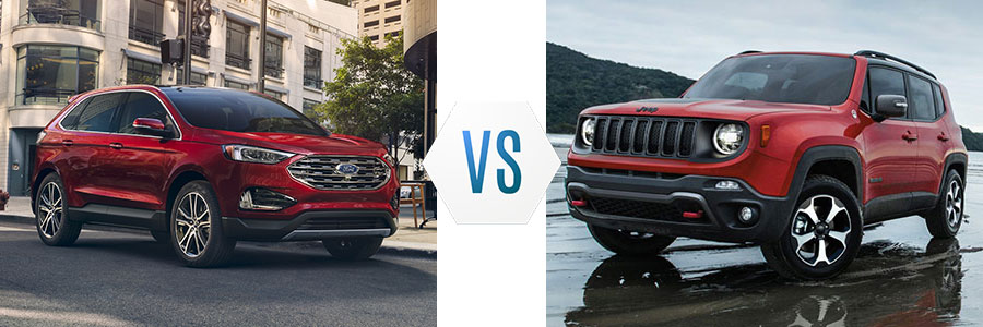 Ford Edge vs Jeep Renegade