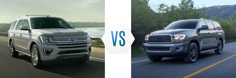 2020 Ford Expedition vs Toyota Sequoia