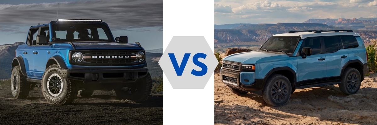 2024 Ford Bronco vs 2024 Toyota Land Cruiser