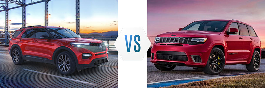 2020 Ford Explorer vs Jeep Grand Cherokee