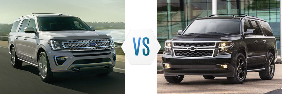 2019 Ford Expedition vs Chevrolet Suburban