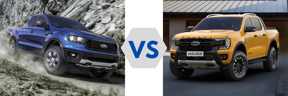 2023 Ford Ranger vs 2022 Ford Ranger