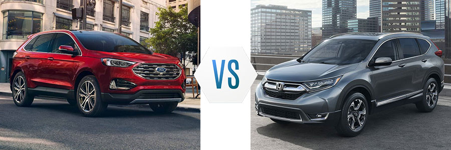 2019 Ford Edge vs Honda CR-V