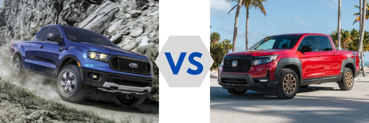 2024 Ford Ranger vs 2024 Honda Ridgeline
