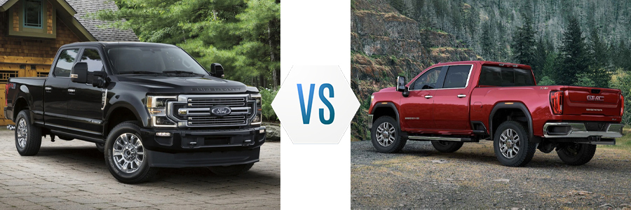 2021 Ford F250 vs GMC Sierra 2500