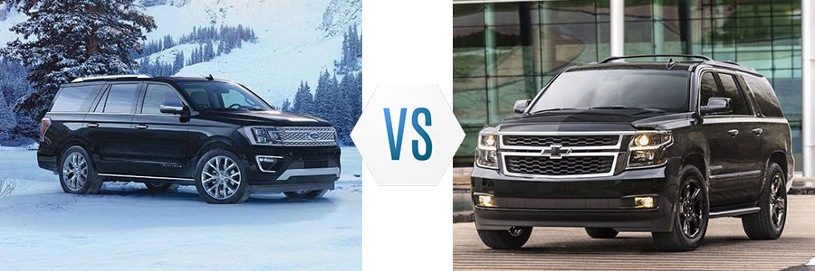 2018 Ford Expedition vs Chevrolet Suburban
