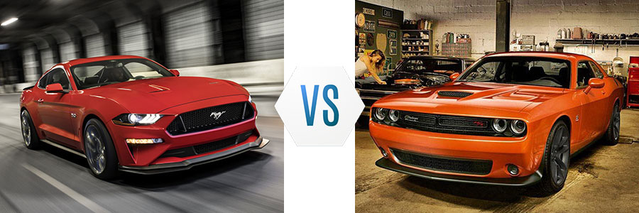 2020 Ford Mustang vs Dodge Challenger