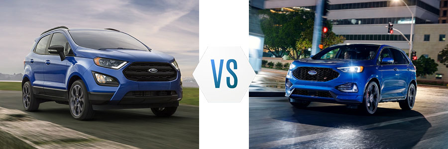 2020 Ford EcoSport vs Ford Edge	