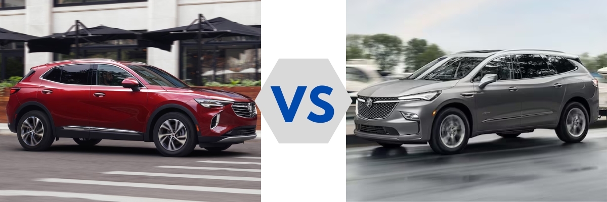 2023 Buick Envision vs Buick Enclave