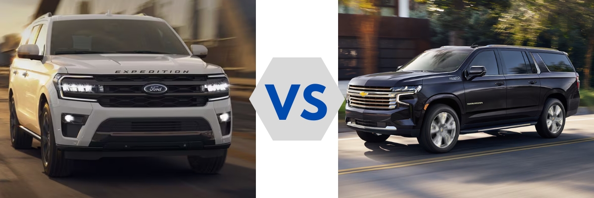 2024 Ford Expedition vs 2024 Chevy Suburban