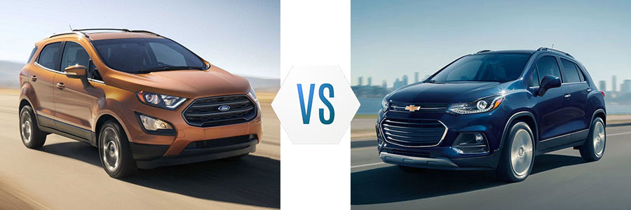 2018 Ford EcoSport vs Chevrolet Trax