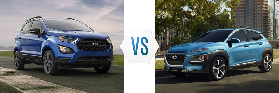 2020 Ford EcoSport vs Hyundai Kona