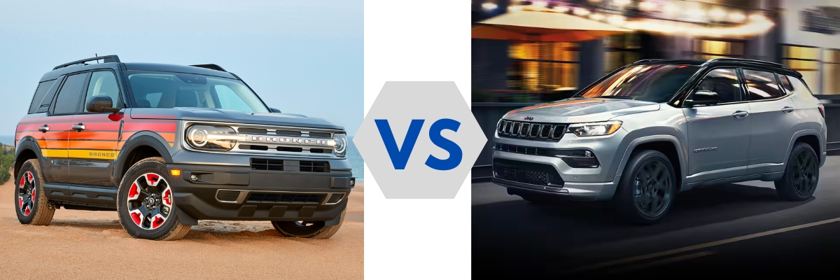 2024 Ford Bronco Sport vs 2024 Jeep Compass