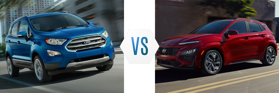 2021 Ford EcoSport vs Hyundai Kona