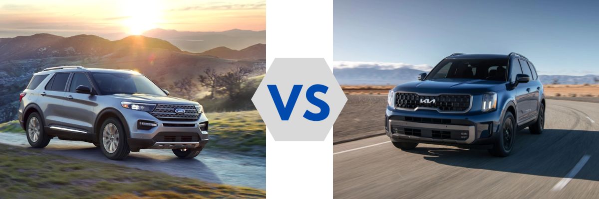 2023 Ford Explorer vs 2023 Kia Telluride