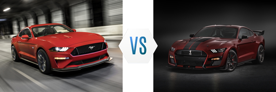 Ford Mustang GT Line vs Shelby Line
