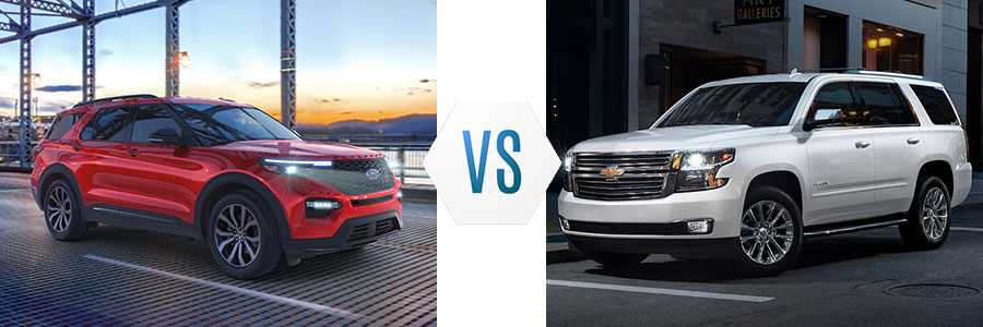 Ford Explorer vs Chevrolet Tahoe
