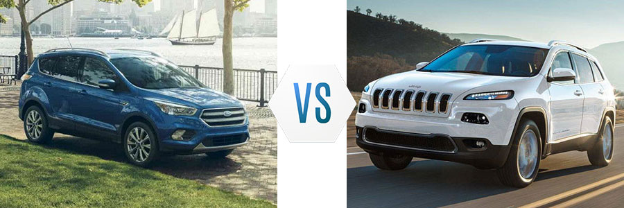 2018 Ford Escape vs Jeep Cherokee