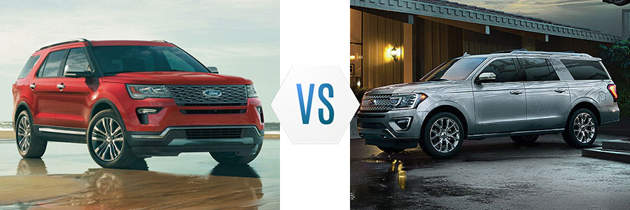 2019 Ford Explorer vs Expedition