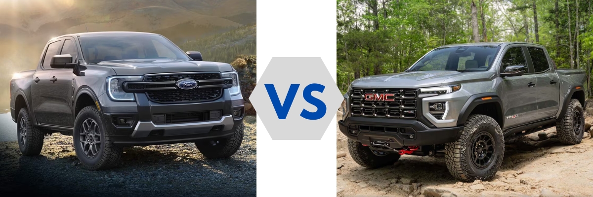 2024 Ford Ranger vs 2024 GMC Canyon