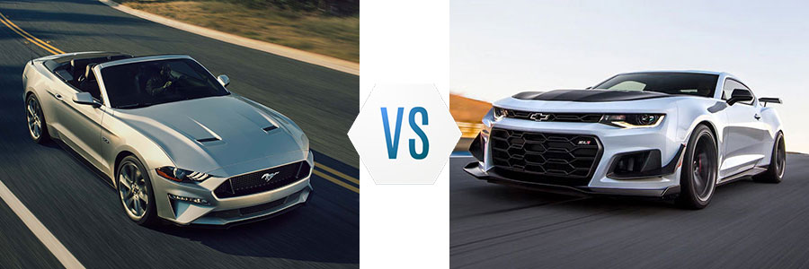 2018 Ford Mustang vs Chevrolet Camaro