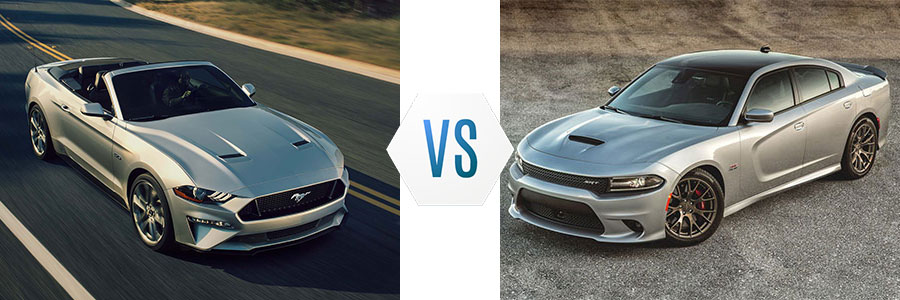 2018 Ford Mustang vs Dodge Charger