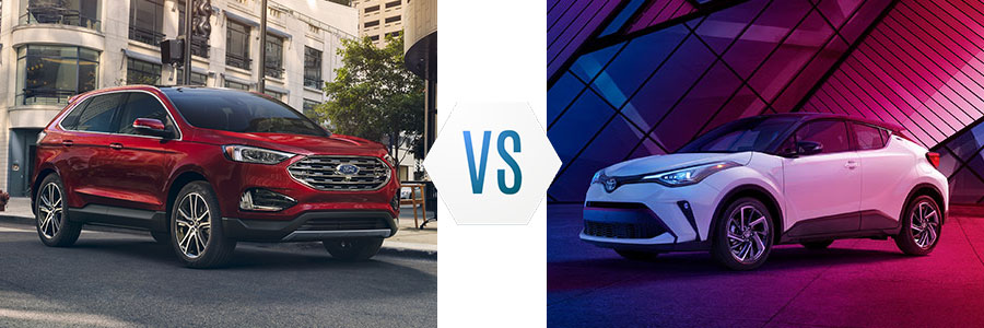 2020 Ford Edge vs Toyota CH-R