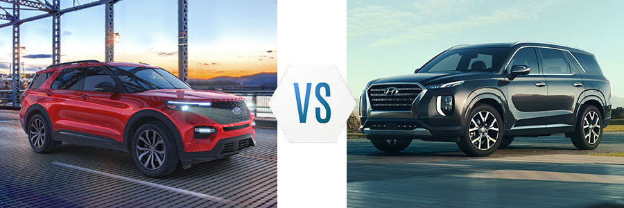 2020 Ford Explorer vs Hyundai Palisade