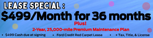 *See Dealer for all details*