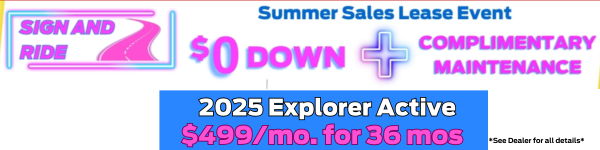 *See Dealer for all details*