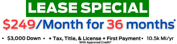 This is a Lease Sepcial for the Lightning