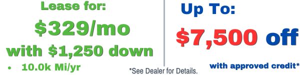 VF8 PLUS promo: $319/month for 24 months with $ 1,250 down 
