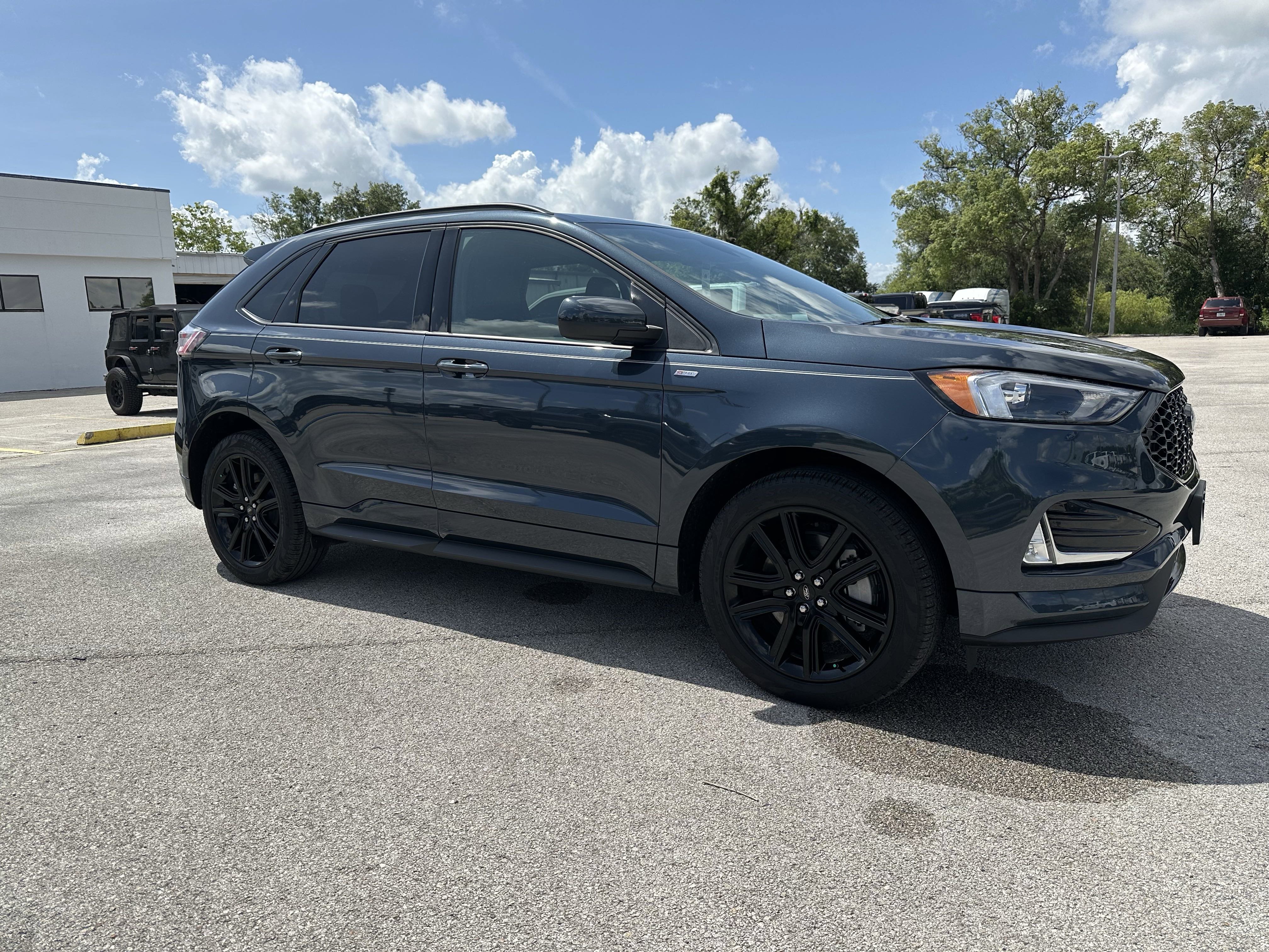 Used 2024 Ford Edge ST-Line with VIN 2FMPK4J97RBA35249 for sale in Dade City, FL