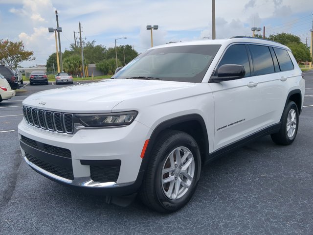 Used 2021 Jeep Grand Cherokee L Laredo with VIN 1C4RJJAG9M8136124 for sale in Seminole, FL