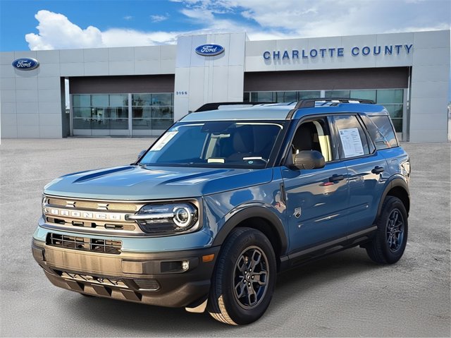 Certified 2022 Ford Bronco Sport Big Bend with VIN 3FMCR9B63NRE09170 for sale in Port Charlotte, FL