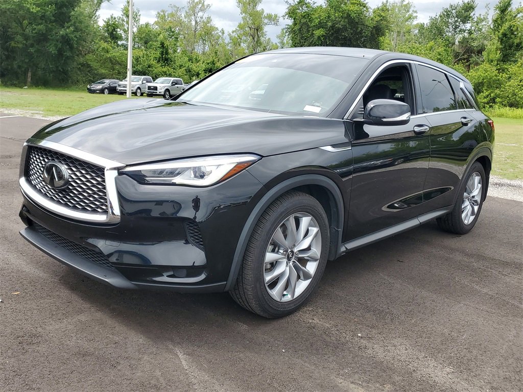 Used 2021 INFINITI QX50 Pure with VIN 3PCAJ5AA6MF104649 for sale in Dade City, FL