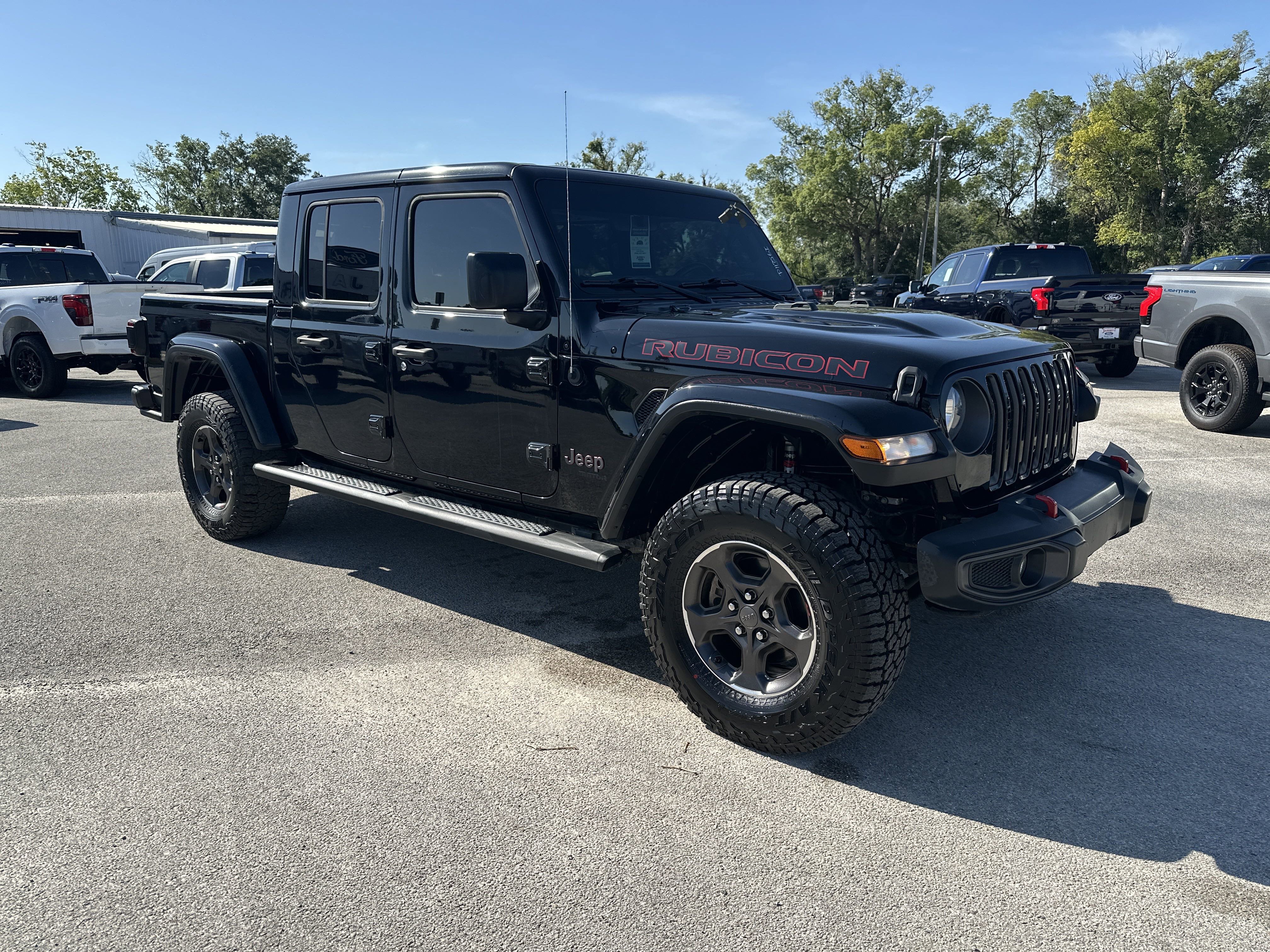 Used 2021 Jeep Gladiator Rubicon with VIN 1C6JJTBGXML544787 for sale in Dade City, FL