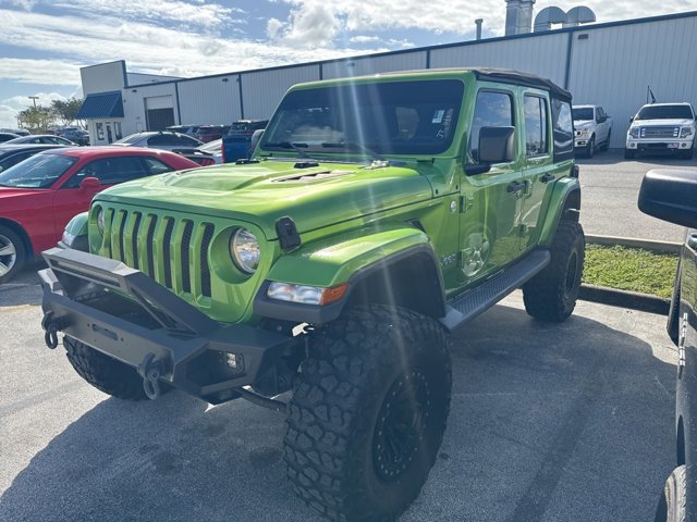 Used 2018 Jeep All-New Wrangler Unlimited Sport S with VIN 1C4HJXDG6JW255900 for sale in Davenport, FL