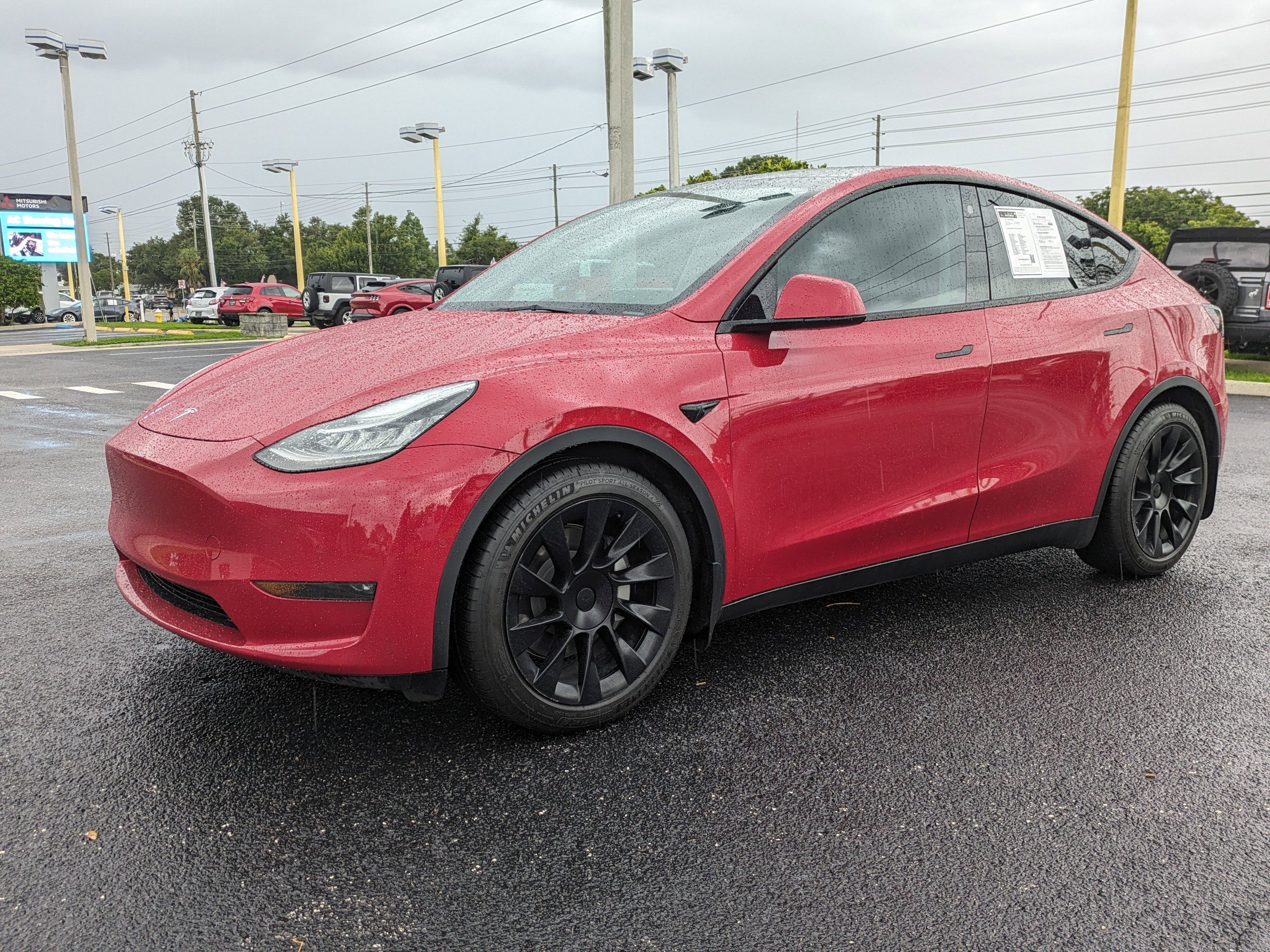 Used 2021 Tesla Model Y Long Range with VIN 5YJYGDEE5MF302109 for sale in Seminole, FL