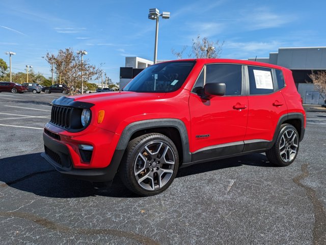 Used 2021 Jeep Renegade Jeepster with VIN ZACNJCAB8MPM23944 for sale in Seminole, FL