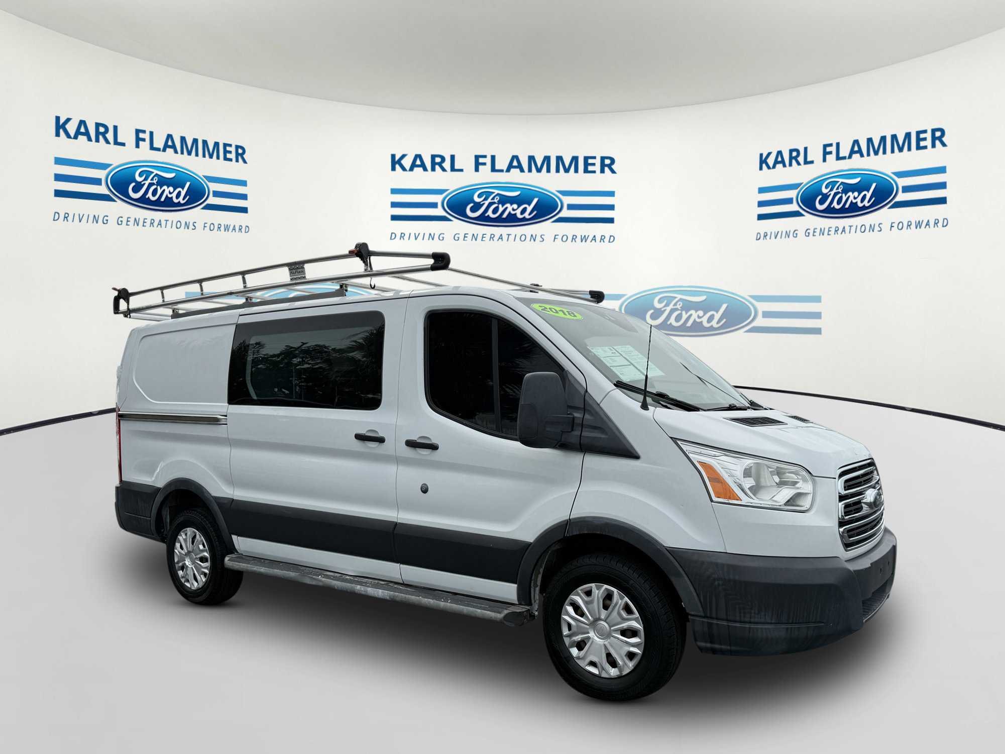 Used 2018 Ford Transit Van Base with VIN 1FTYR1YM5JKA98714 for sale in Tarpon Springs, FL