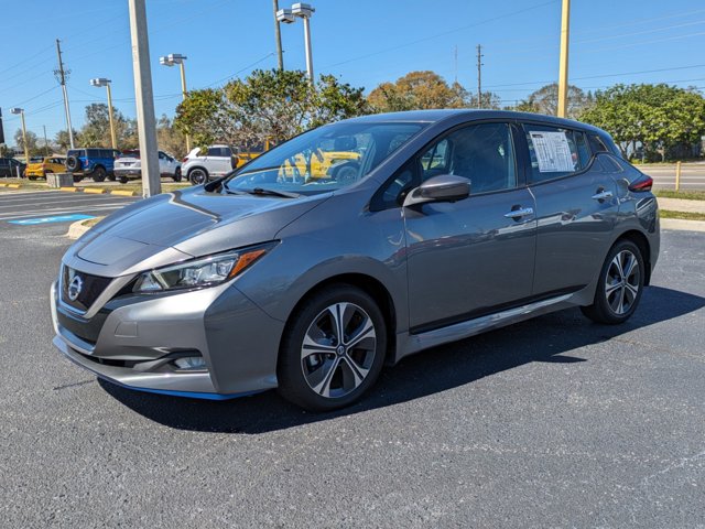 Used 2021 Nissan Leaf SL Plus with VIN 1N4BZ1DV1MC555804 for sale in Seminole, FL