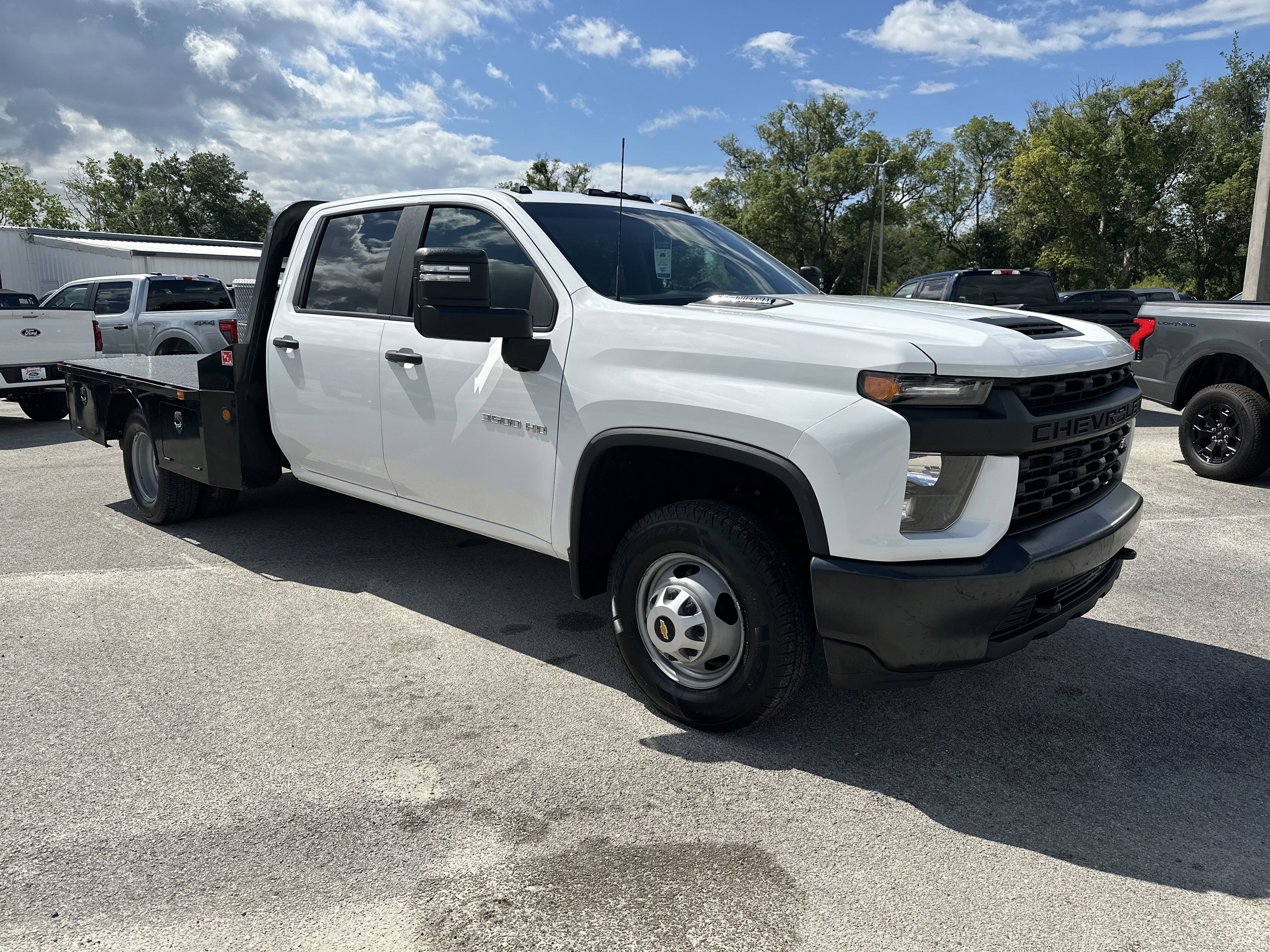 Used 2021 Chevrolet Silverado 3500HD Work Truck with VIN 1GB4YSEYXMF129200 for sale in Dade City, FL