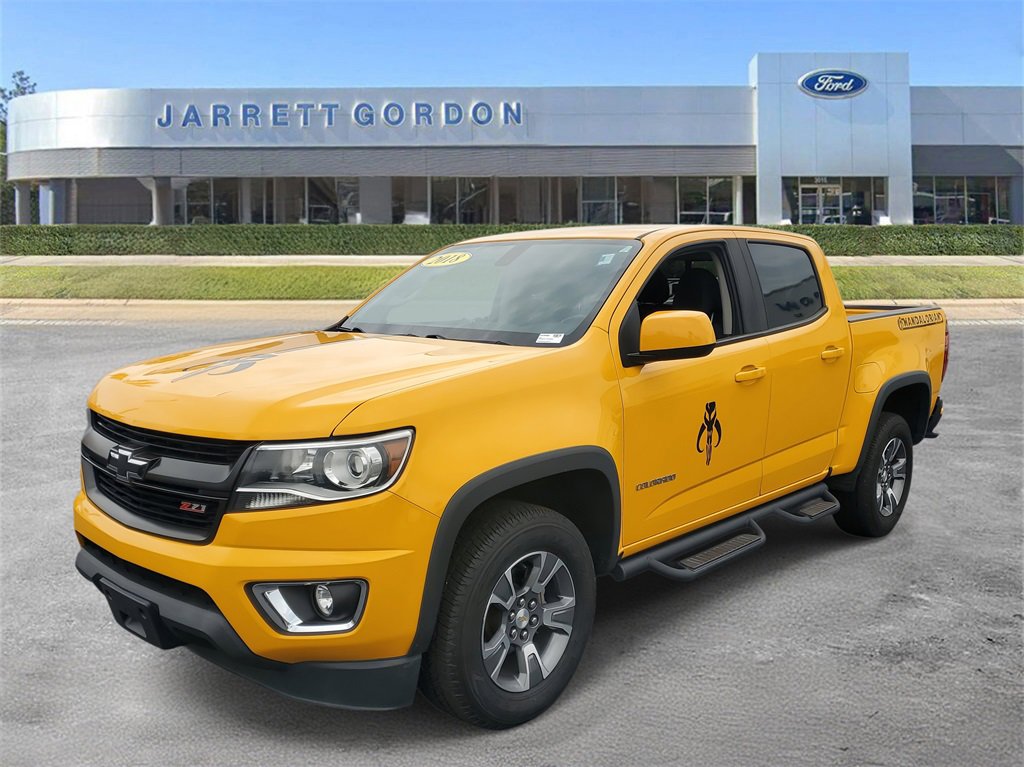 Used 2018 Chevrolet Colorado Z71 with VIN 1GCGSDEN4J1306795 for sale in Dade City, FL